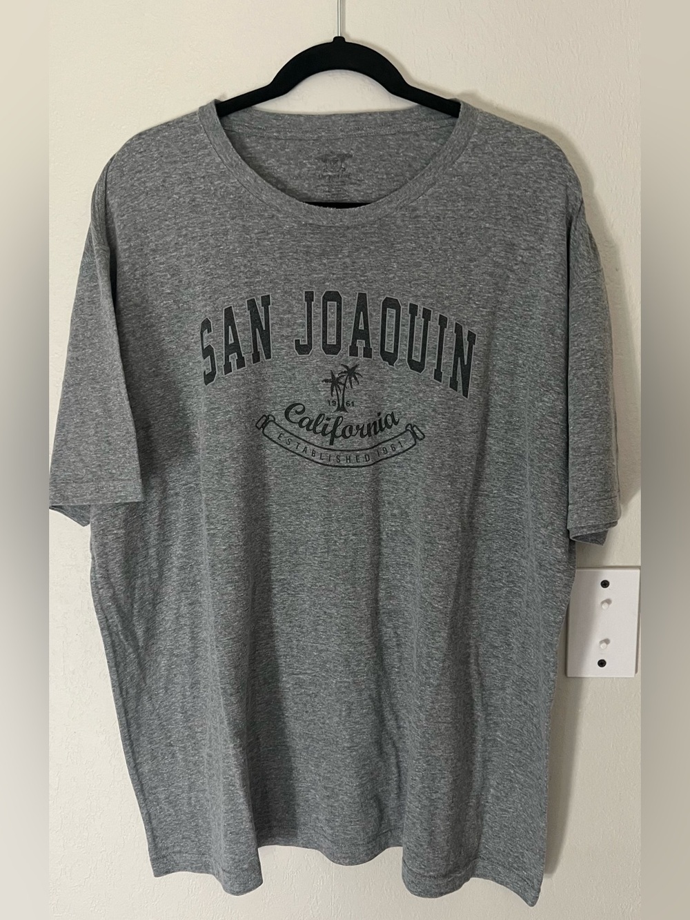 San Joaquin California Palm Tree Graphic Tee Size XL